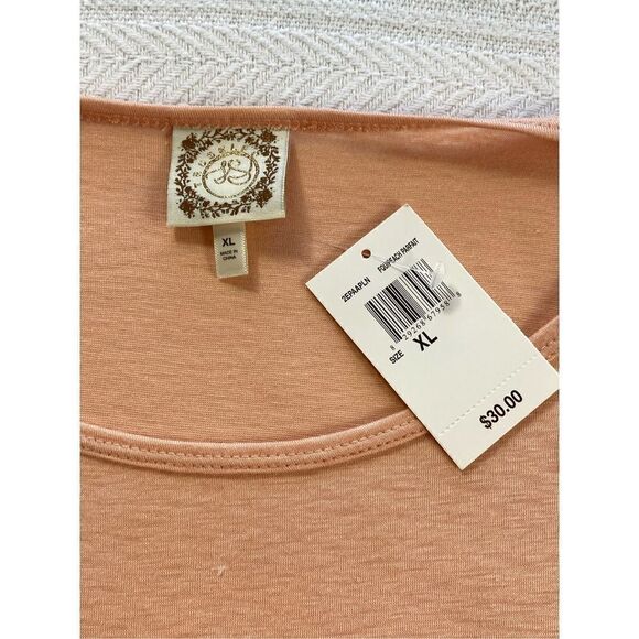 TRUSELF WOMEN’S XLARGE “ENJOY THE SIMPLE THINGS” Top - Picture 3 of 7